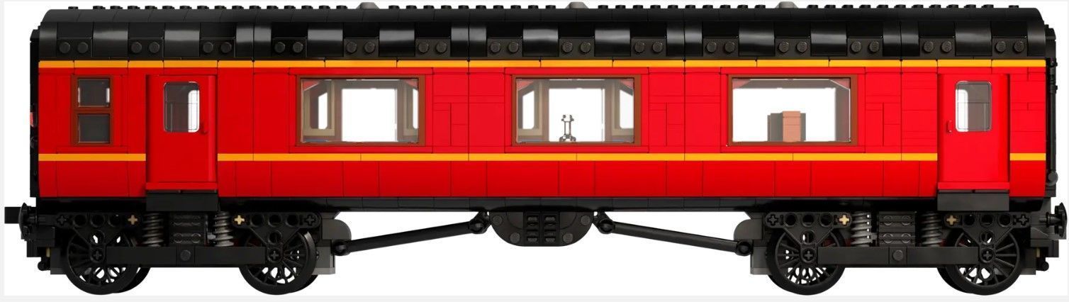 PixelBricks3D - LEGO Hogwarts Express  3D print model_3