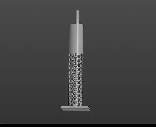 3D model of an aquarium water filter