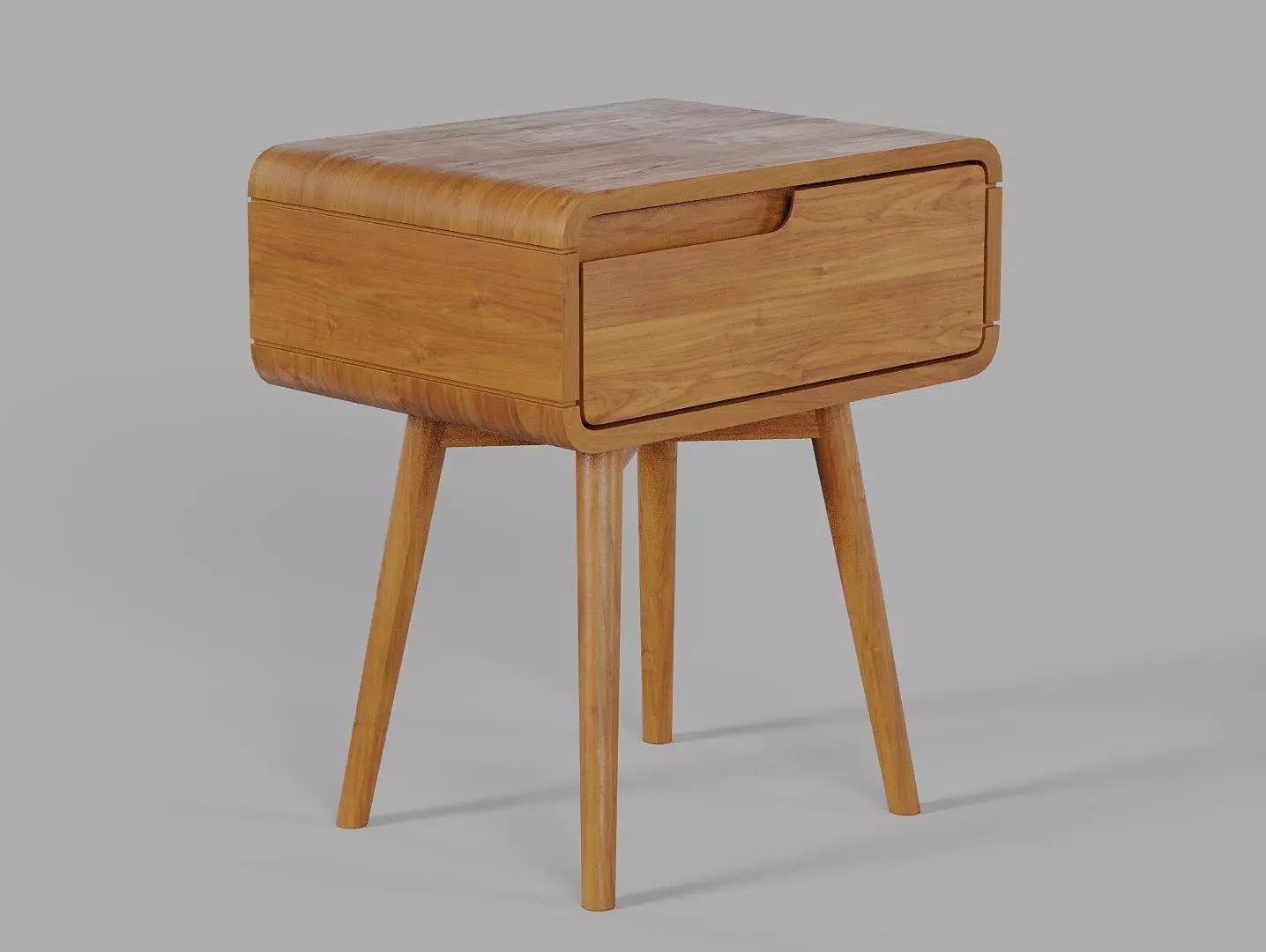 Seiva - Kairos Bedside Table 3D model