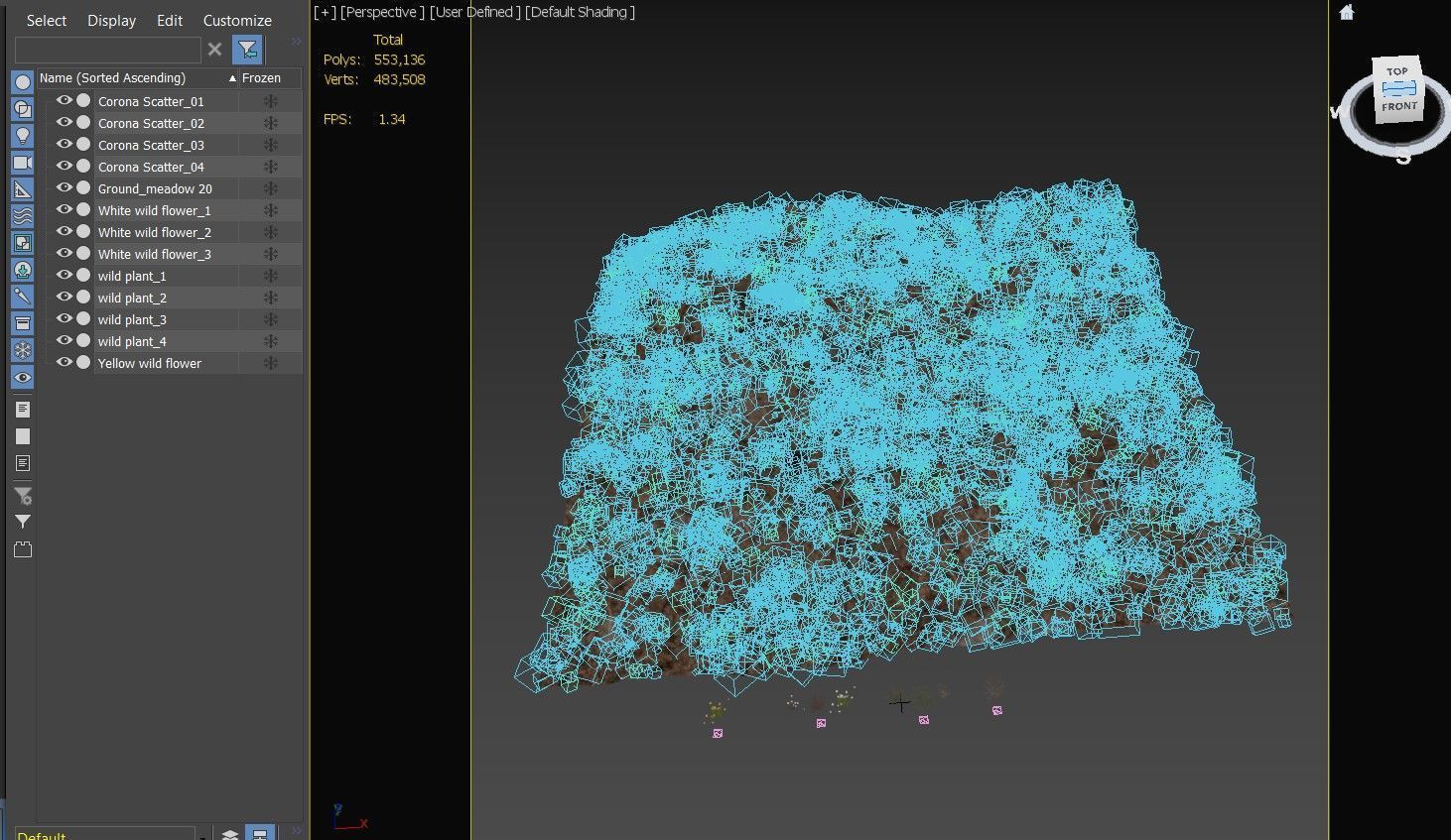 Meadow 20 3D model_6