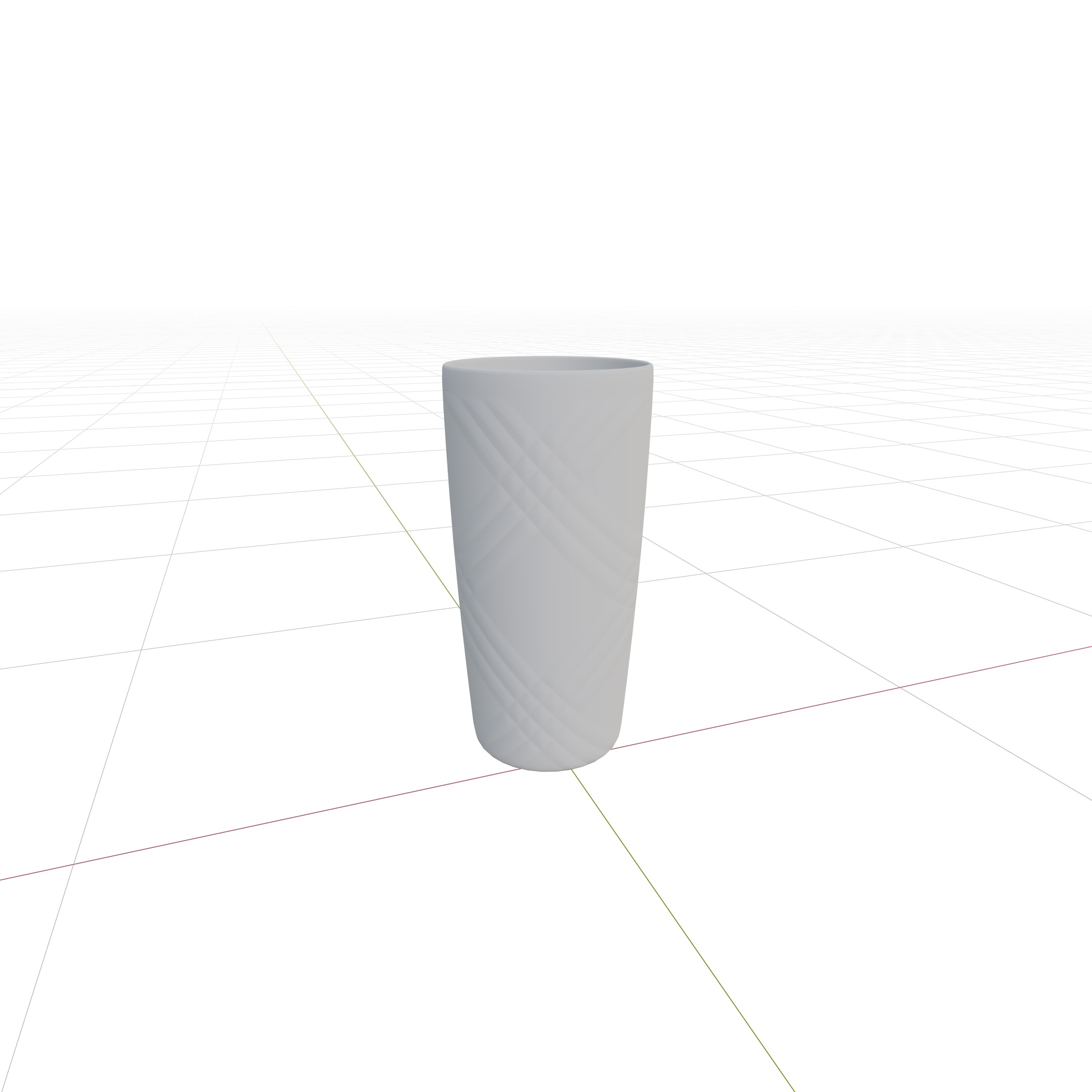 Different color rose in flower vases 3D model_16