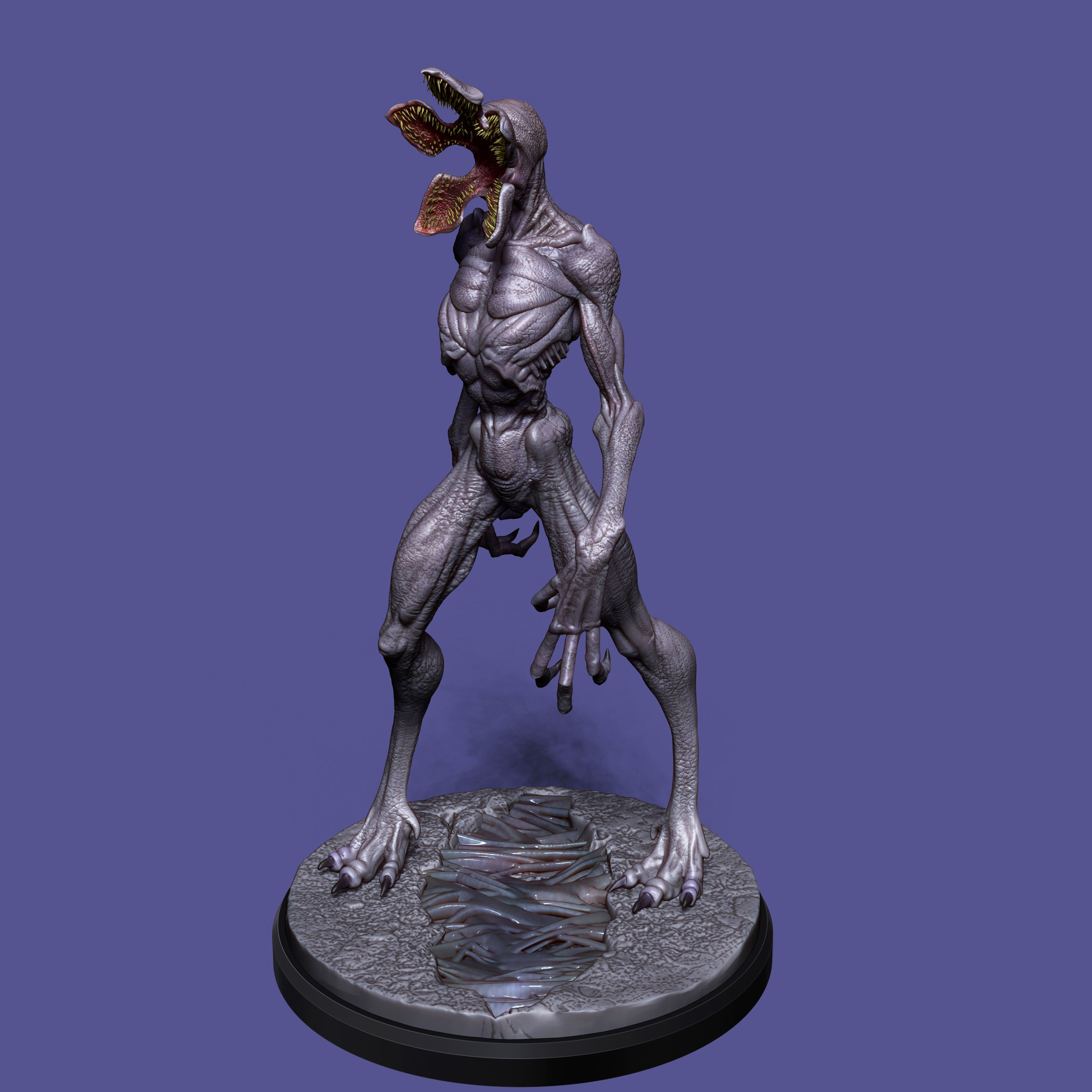 Demogorgon from Stranger Things 3D print model_4