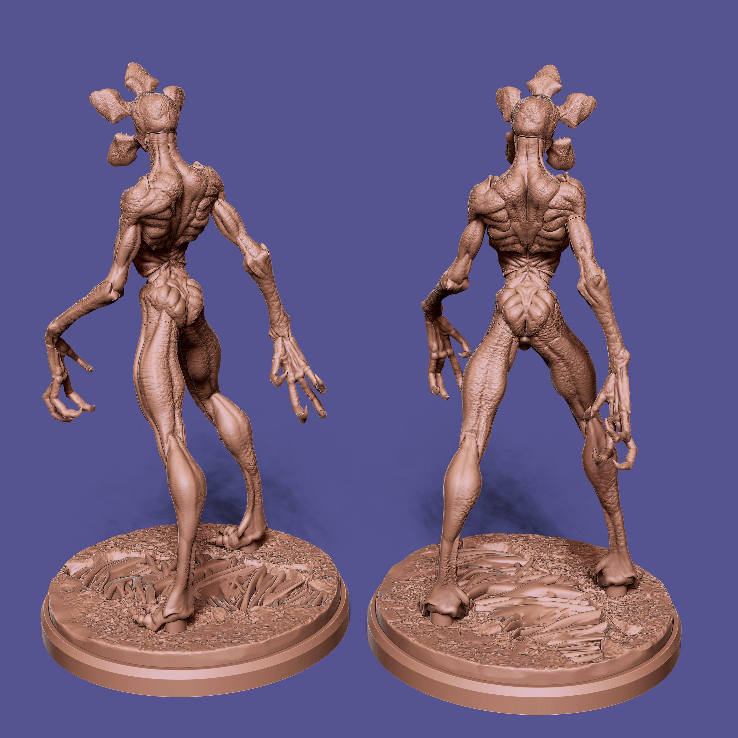 Demogorgon from Stranger Things 3D print model_8