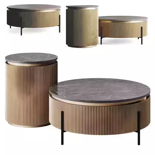 Oroa IRONVILLE Luxury Metal Coffee Table