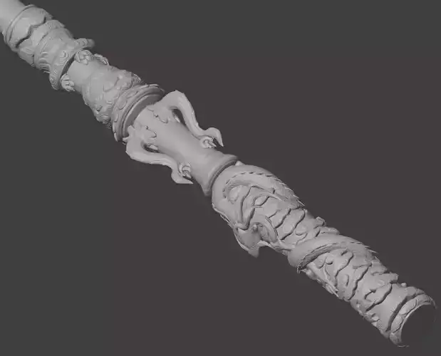 Ruyi jingu bang - Sun Wukong staff - Black Myth Wukong