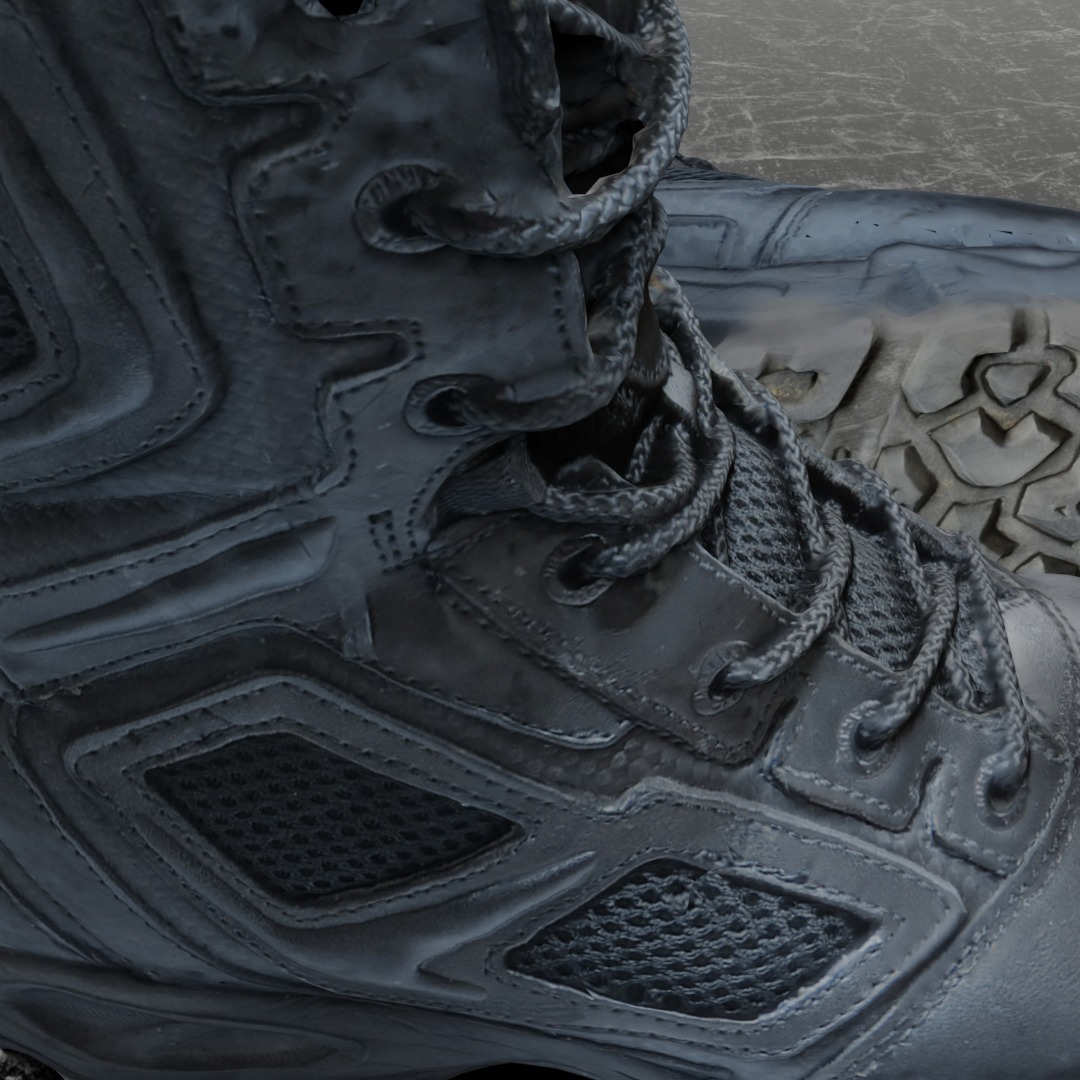 MAGNUM ELITE SPIDER X 3D COMBAT BOOTS 3D model_9