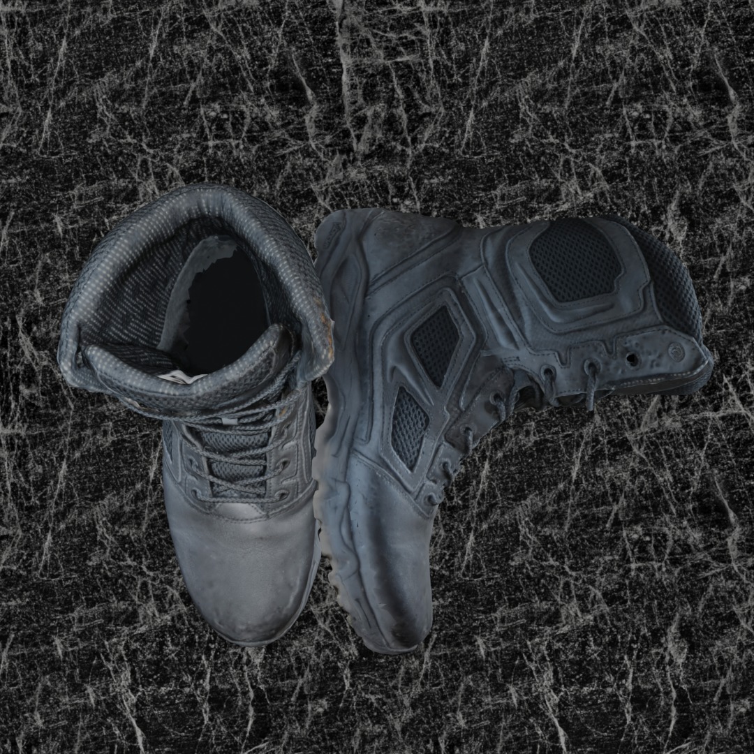 MAGNUM ELITE SPIDER X 3D COMBAT BOOTS 3D model_2