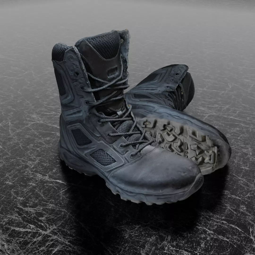 MAGNUM ELITE SPIDER X 3D COMBAT BOOTS 3D model_0
