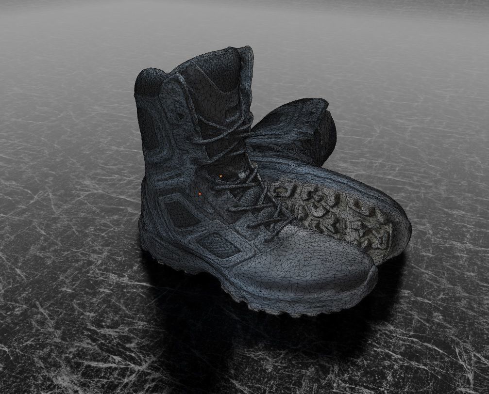 MAGNUM ELITE SPIDER X 3D COMBAT BOOTS 3D model_12