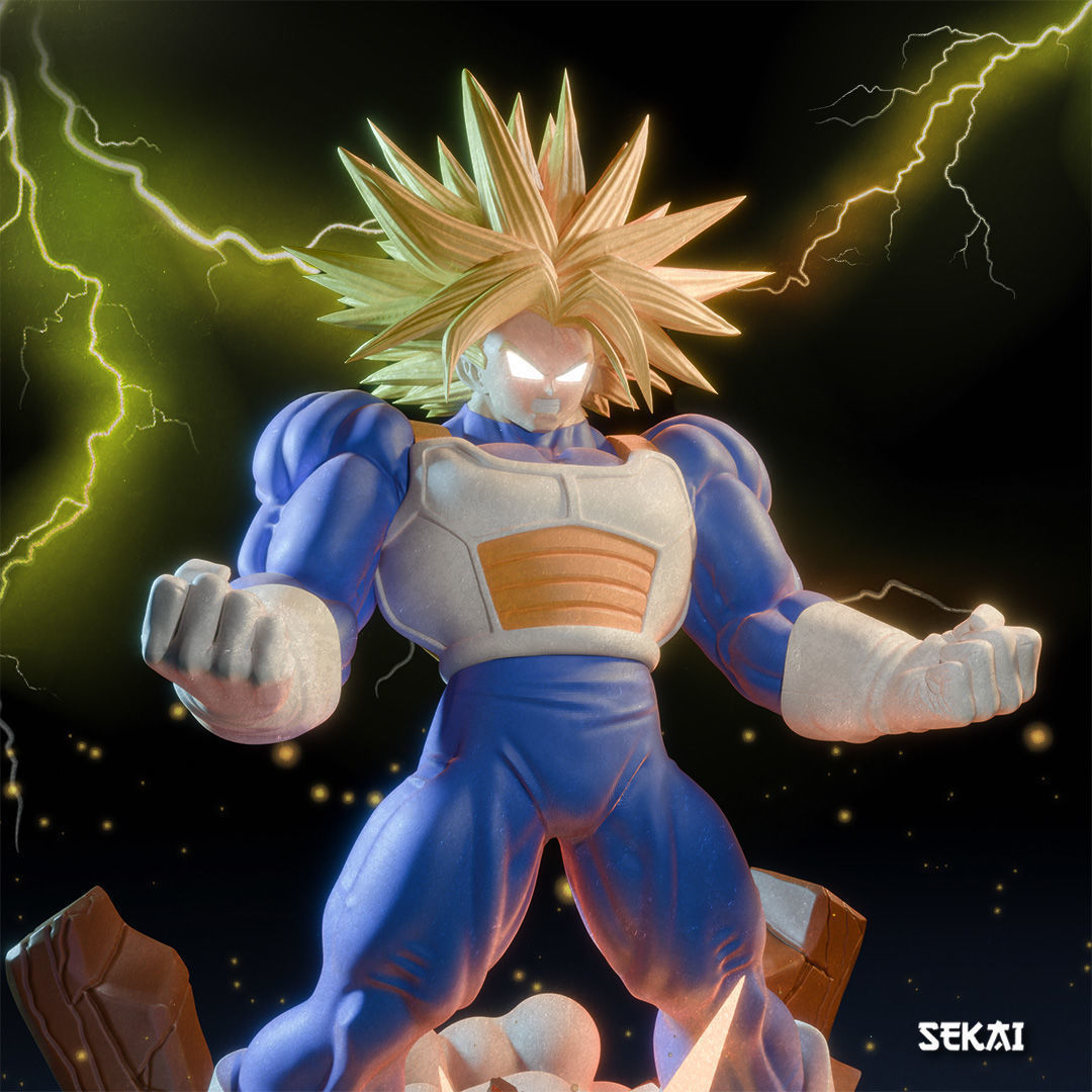 Super Trunks Sculpture Scale 3D print model_2