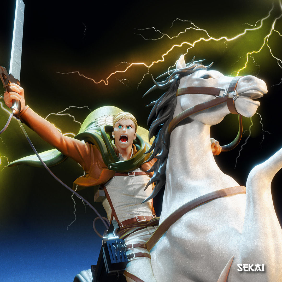 Erwin Sculpture 3D print model_2