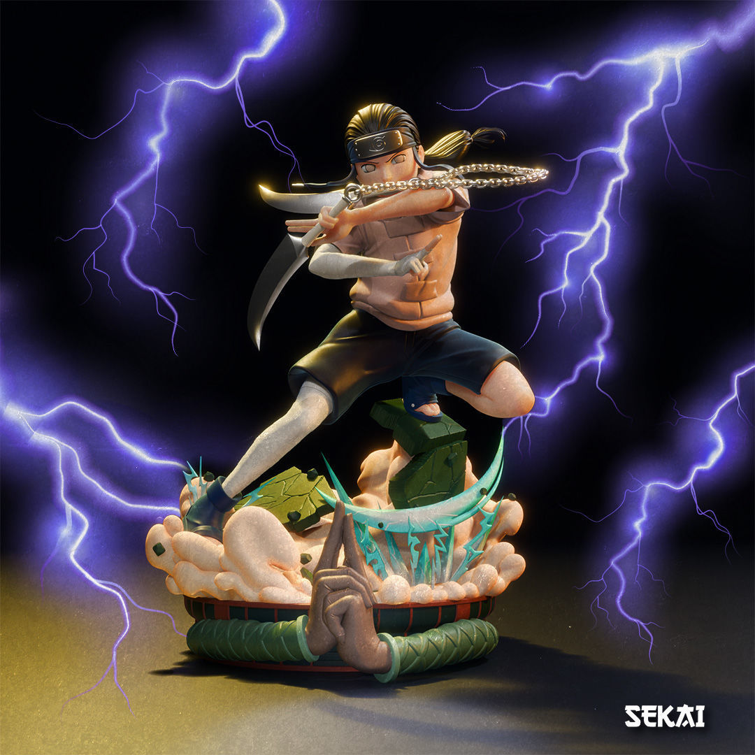 Neji Sculpture Scale 1-10 3D print model_1