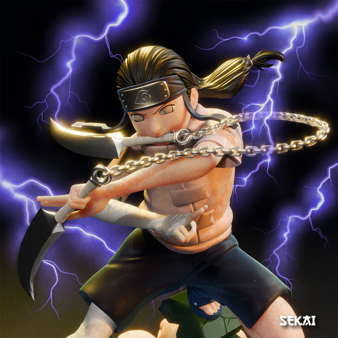 Neji Sculpture Scale 1-10 3D print model_4