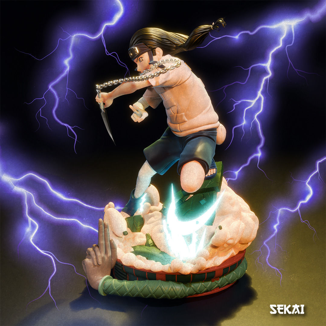 Neji Sculpture Scale 1-10 3D print model_2