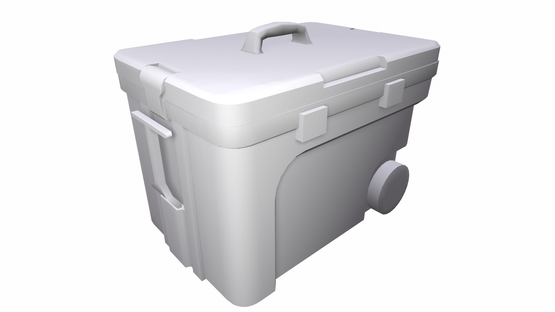 Toolbox Low Poly Low-poly 3D model_15