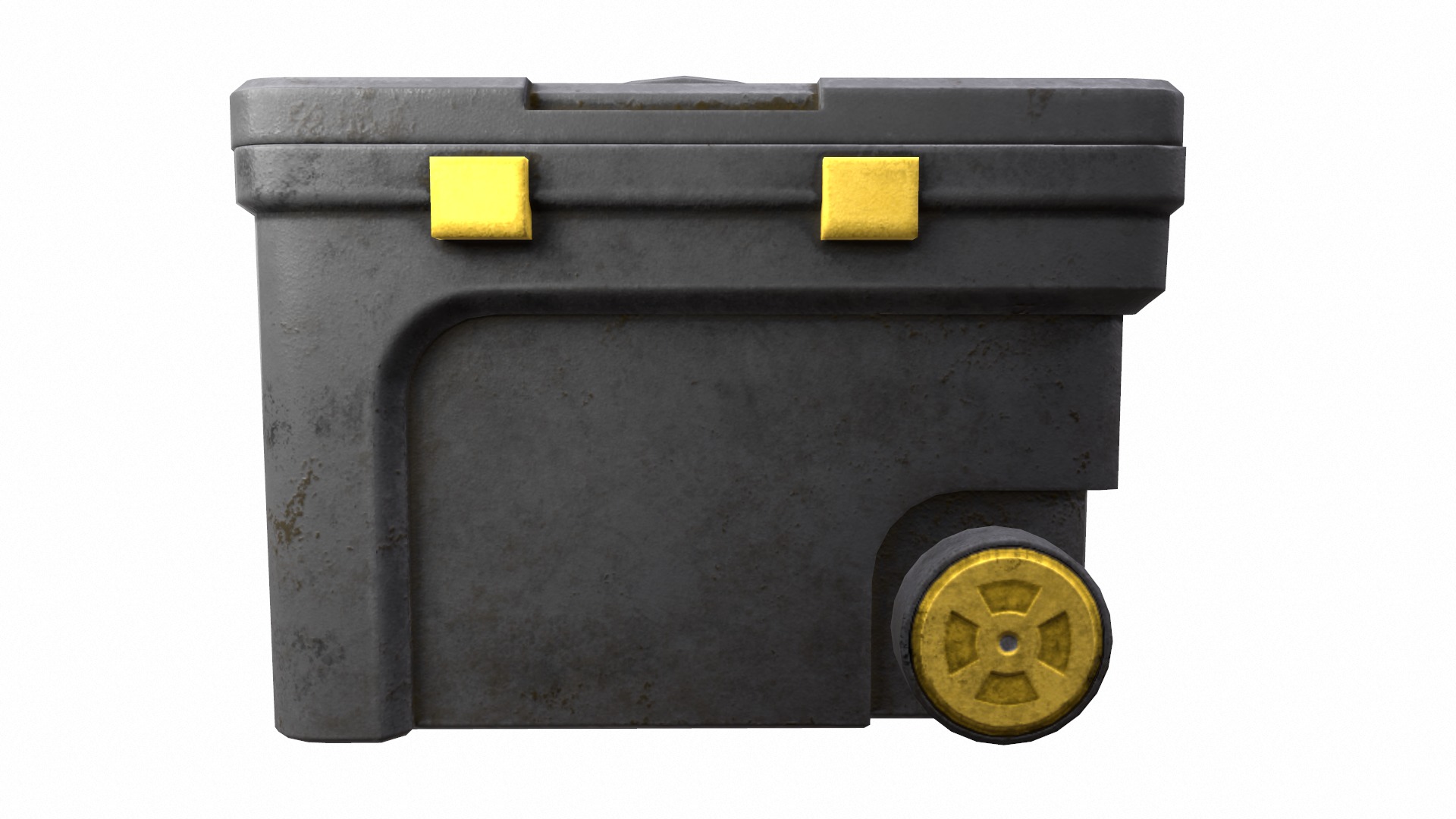 Toolbox Low Poly Low-poly 3D model_5