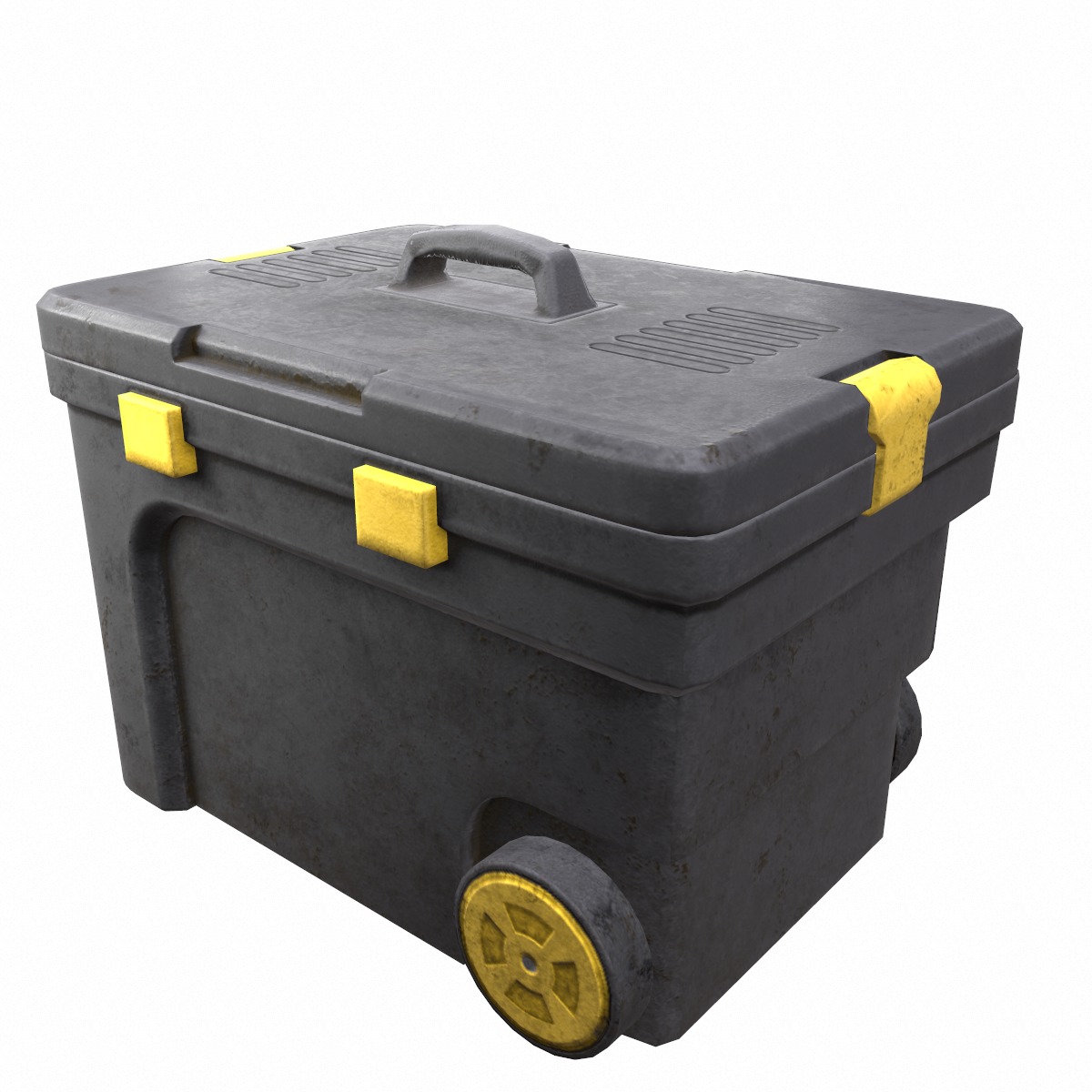 Toolbox Low Poly Low-poly 3D model_3