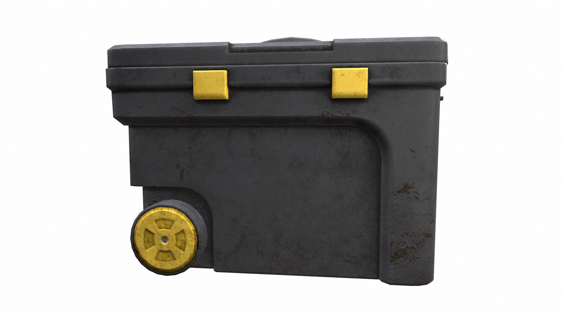Toolbox Low Poly Low-poly 3D model_6