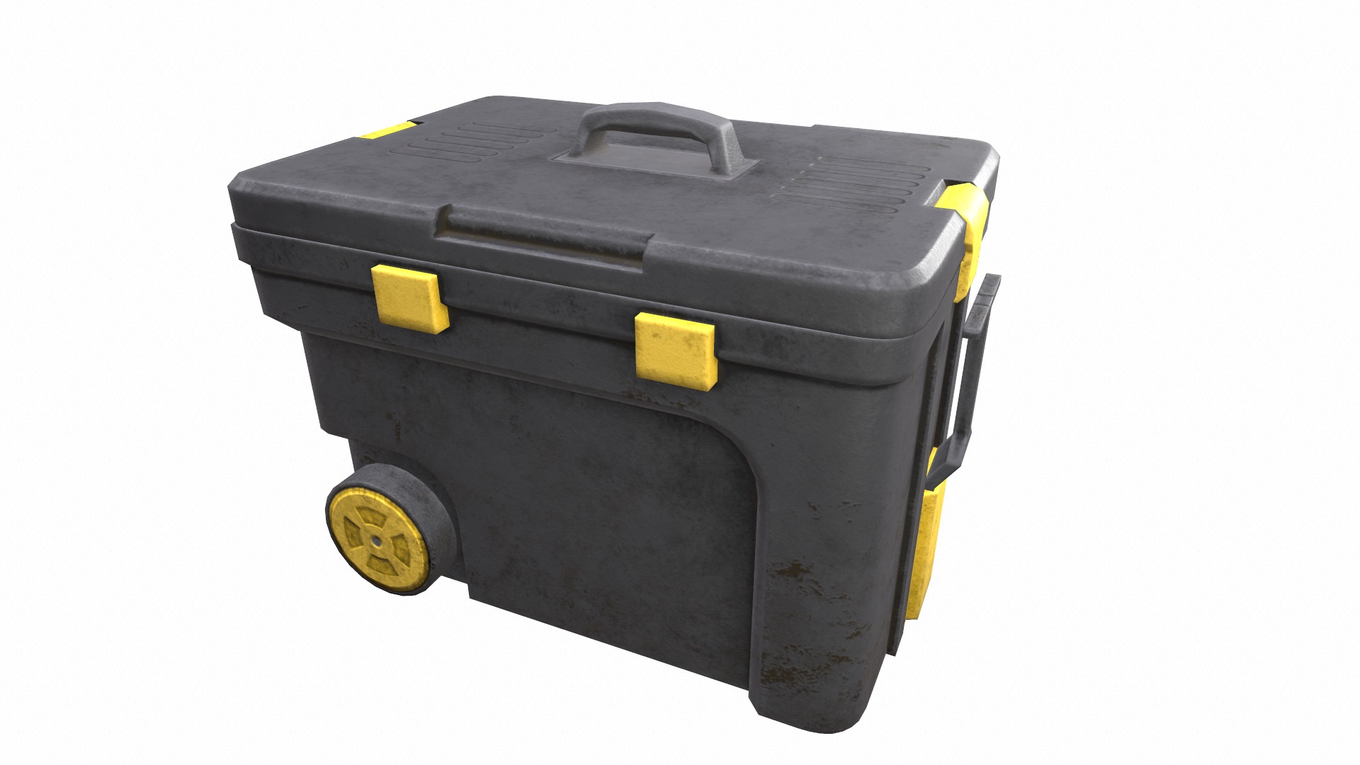 Toolbox Low Poly Low-poly 3D model_7