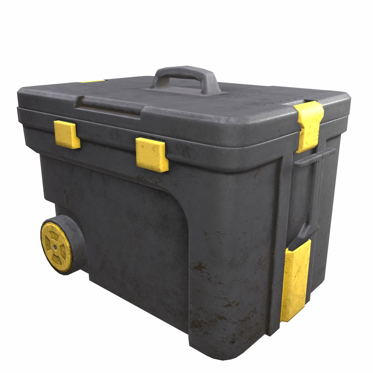 Toolbox Low Poly Low-poly 3D model_1