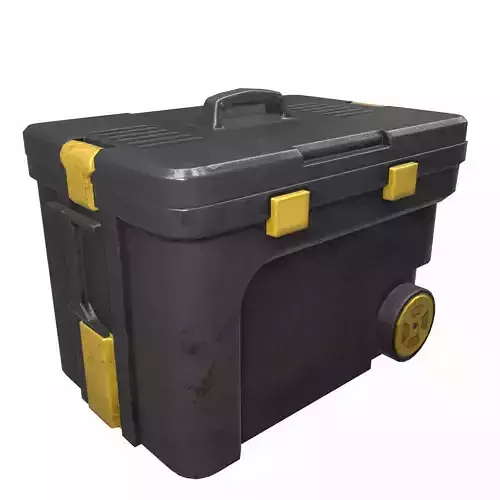 Toolbox Low Poly Low-poly 3D model
