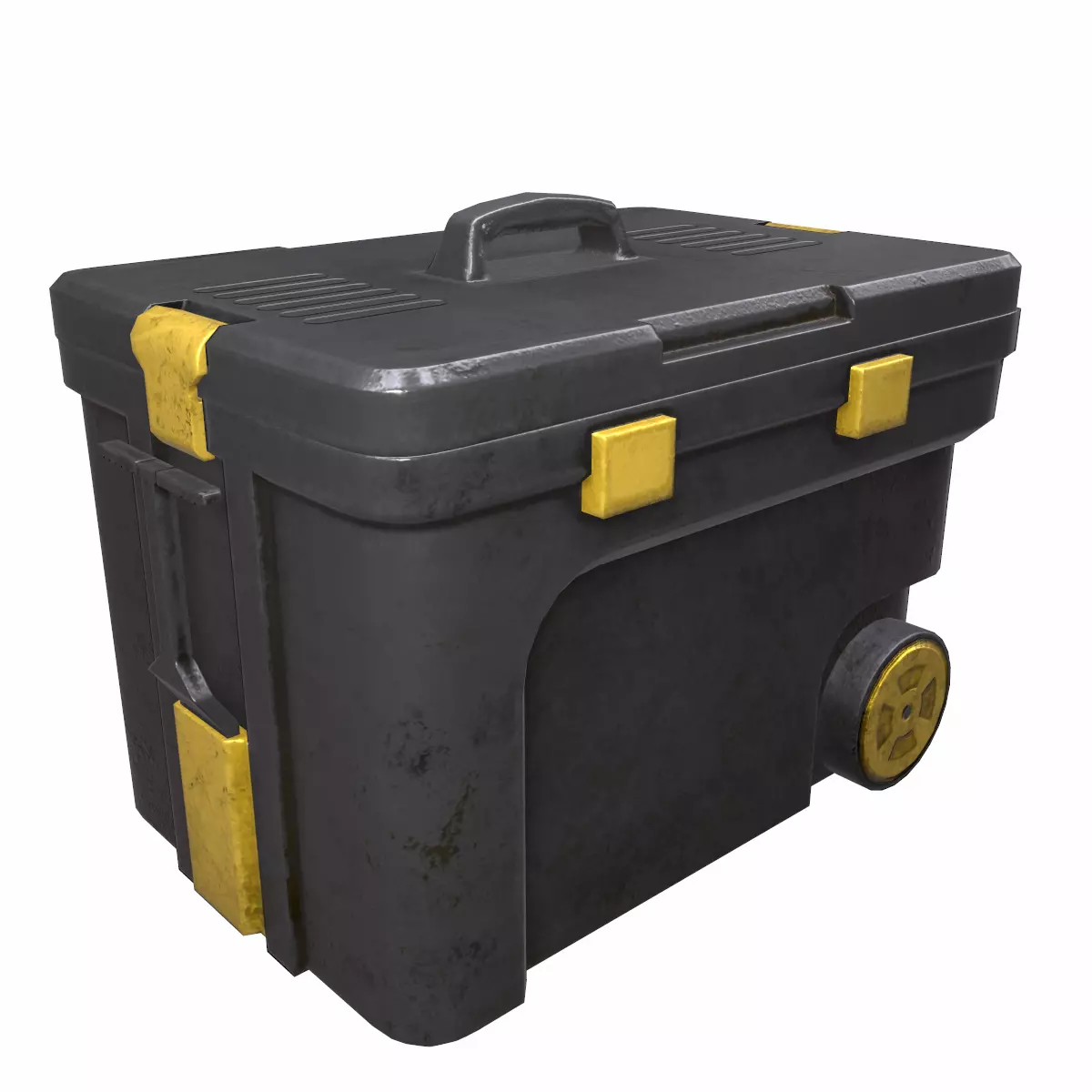 Toolbox Low Poly Low-poly 3D model_0