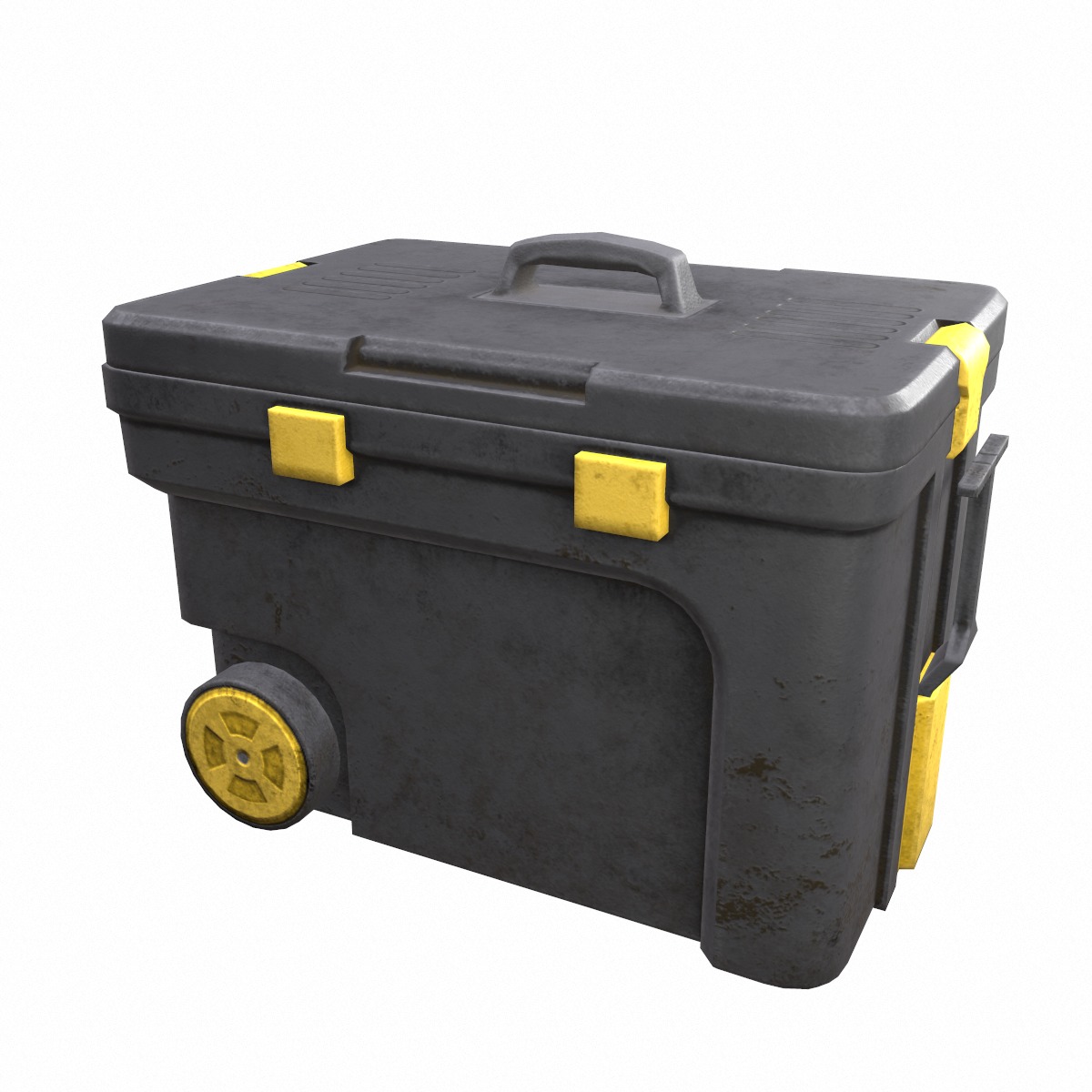 Toolbox Low Poly Low-poly 3D model_4