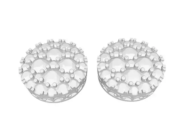 3 TCW Diamond Cluster Earrings