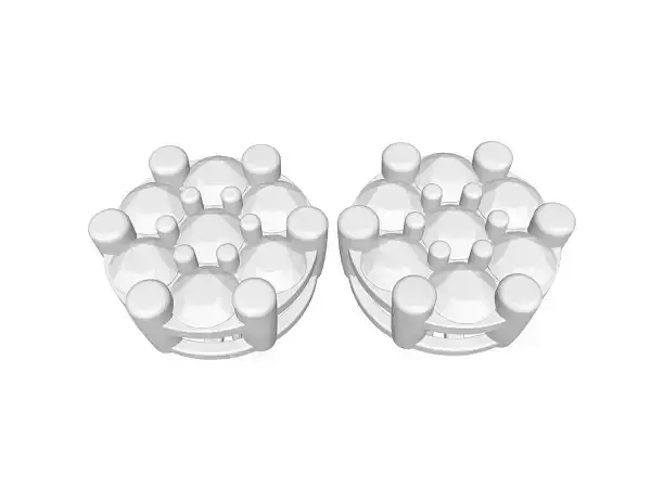 2-87 TCW Diamond Cluster Earrings