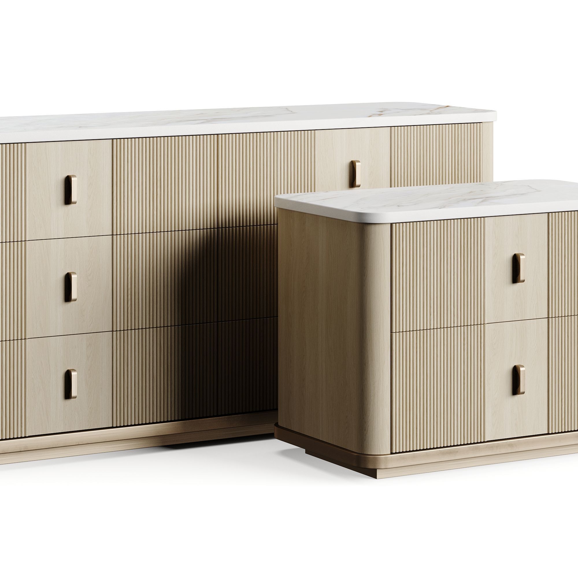 Caracole RHYTHM Living Collection Low-poly 3D model_6