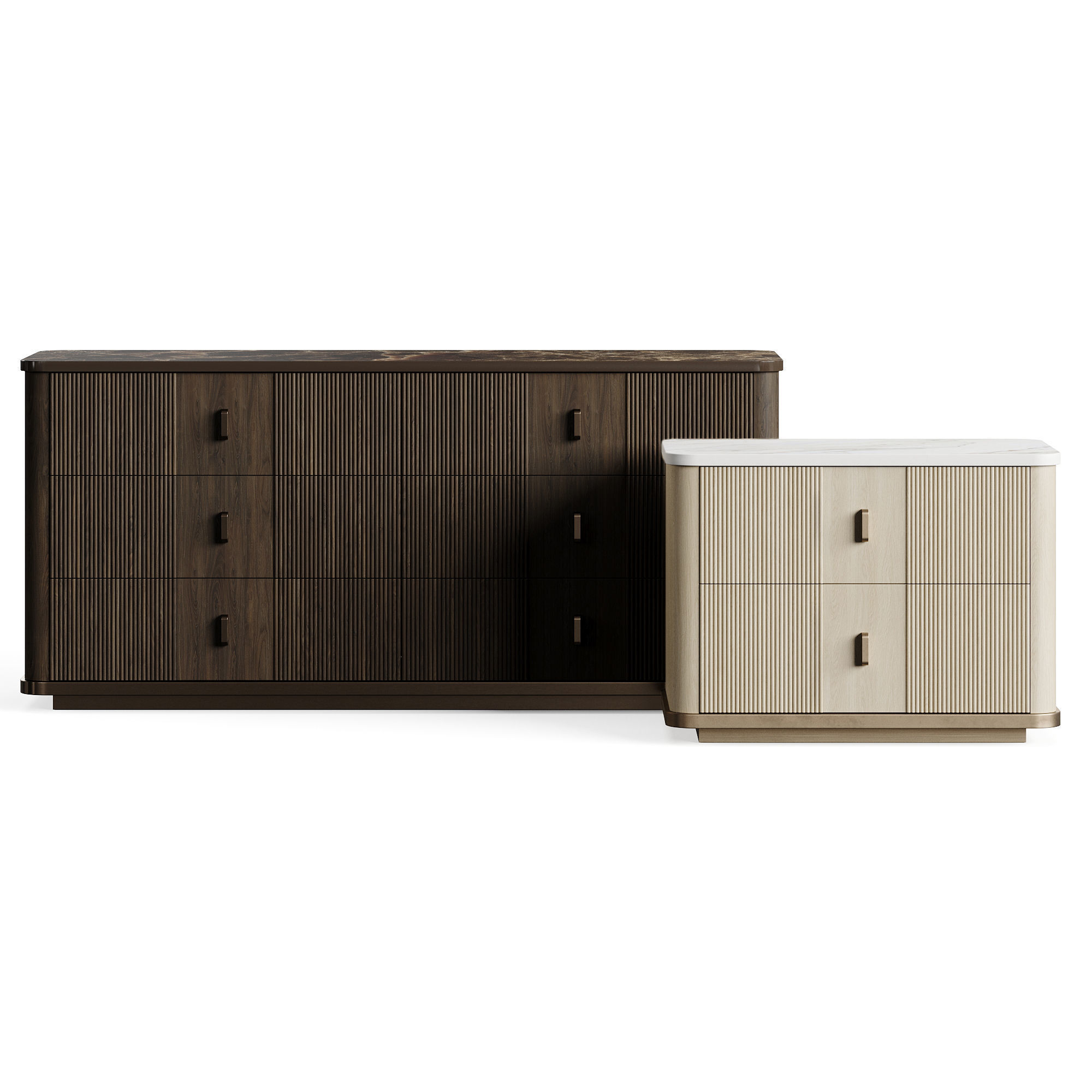 Caracole RHYTHM Living Collection Low-poly 3D model_4