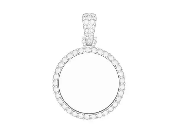 Picture Pendant With 2-20 Stones