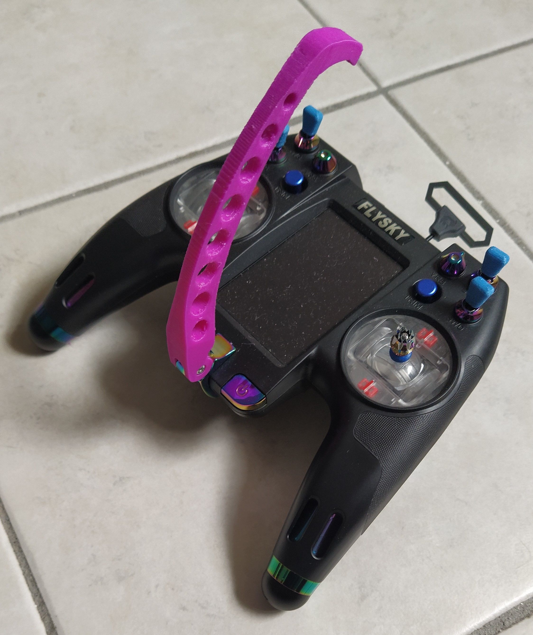 Balancer for Flysky NV-14 and EL-18 radio control 3D print model_6