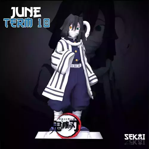 Obanai Sculpture Scale 1-10