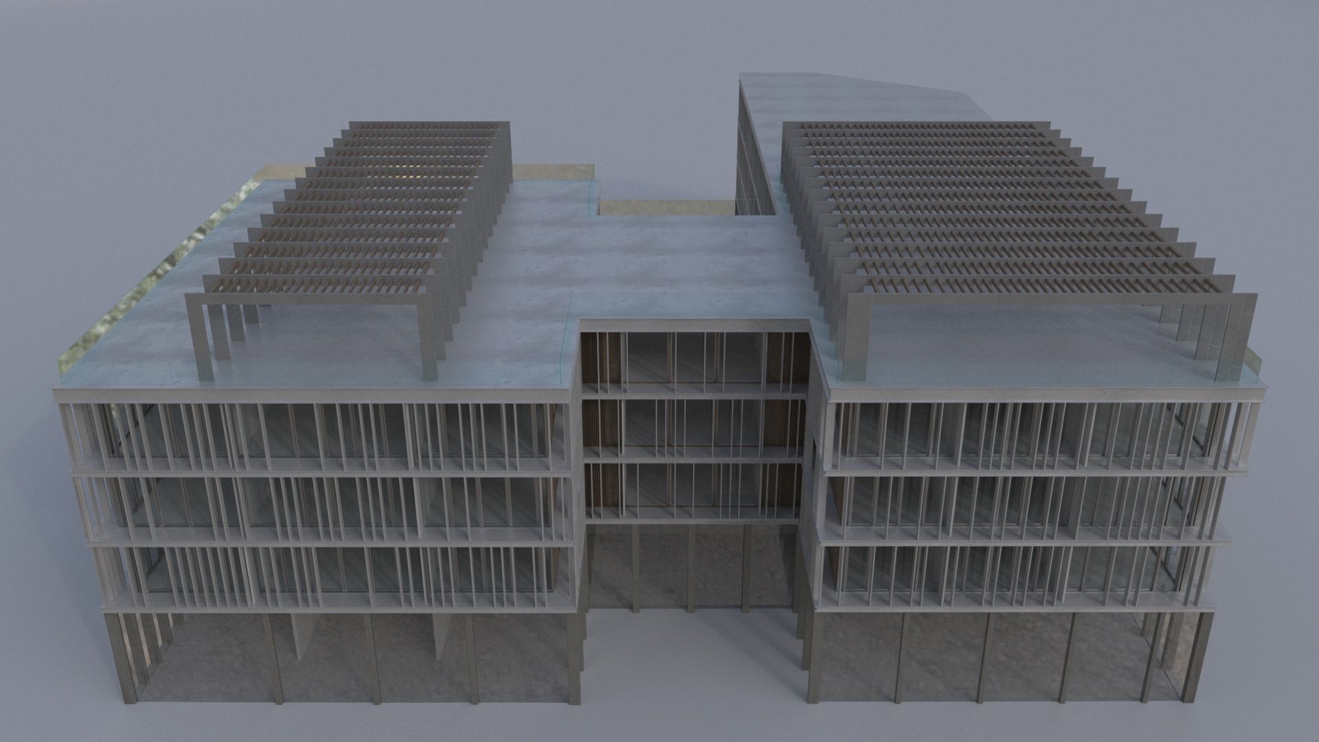 Buildingmoderngeneric1 3D model_2