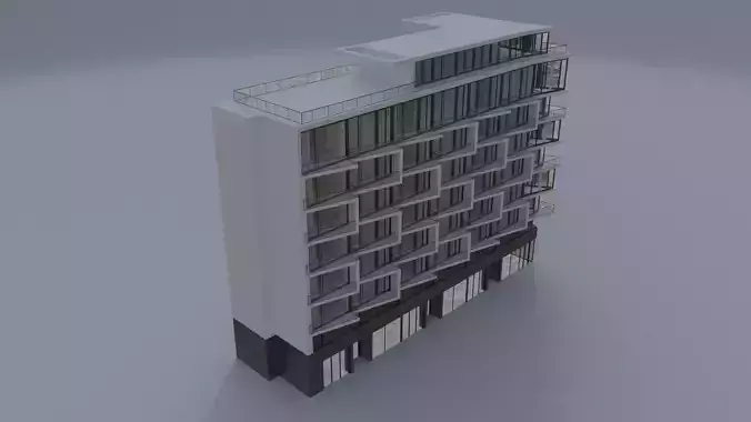 Buildingmoderngeneric10 3D model