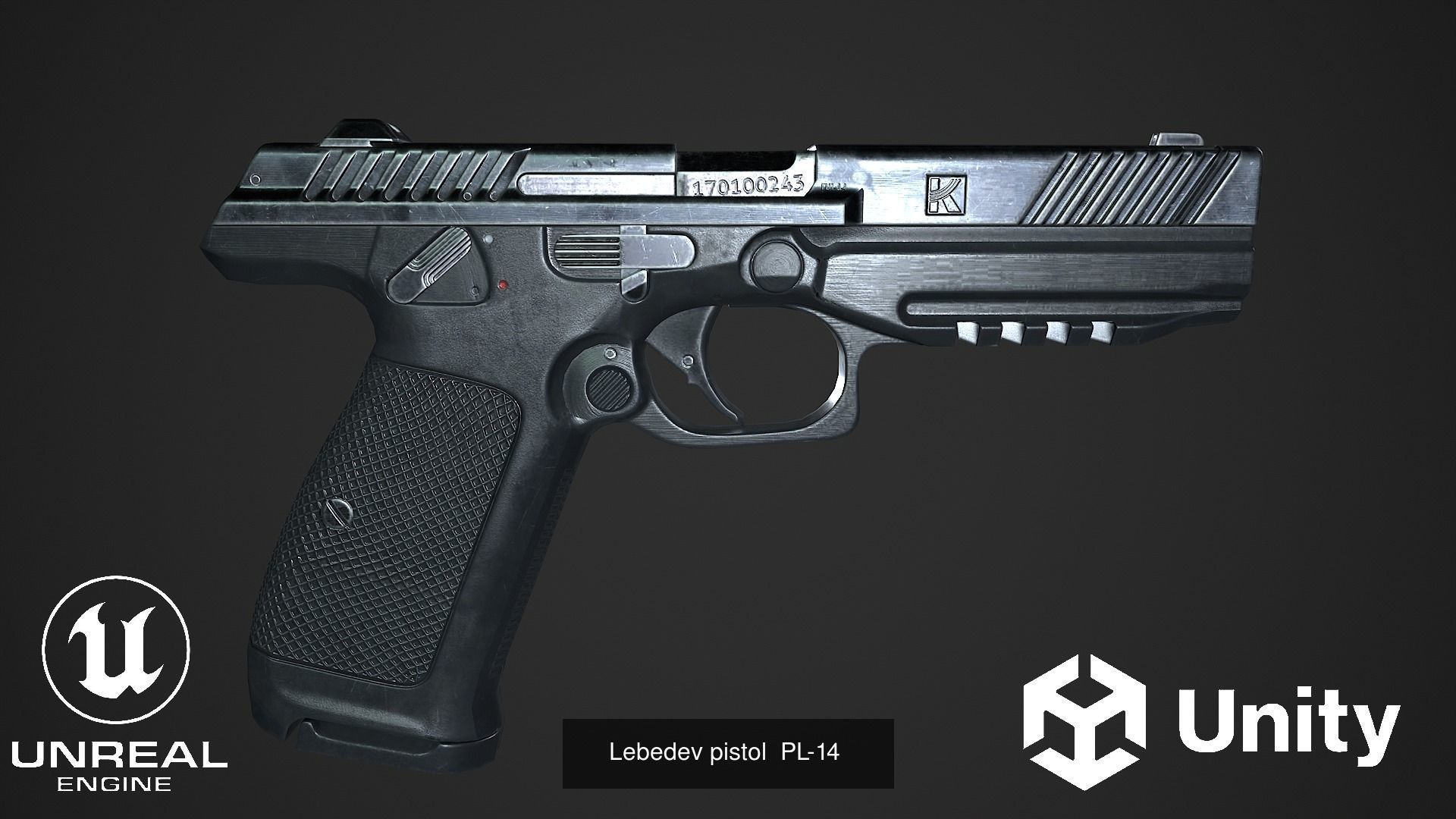 AAA Game ready Weapons Pack 3D Model Collection_14