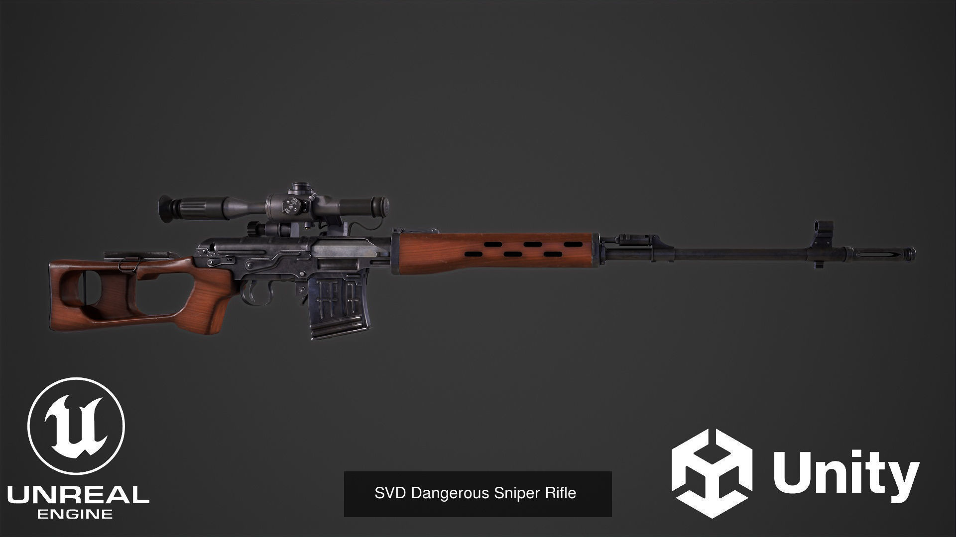 AAA Game ready Weapons Pack 3D Model Collection_15