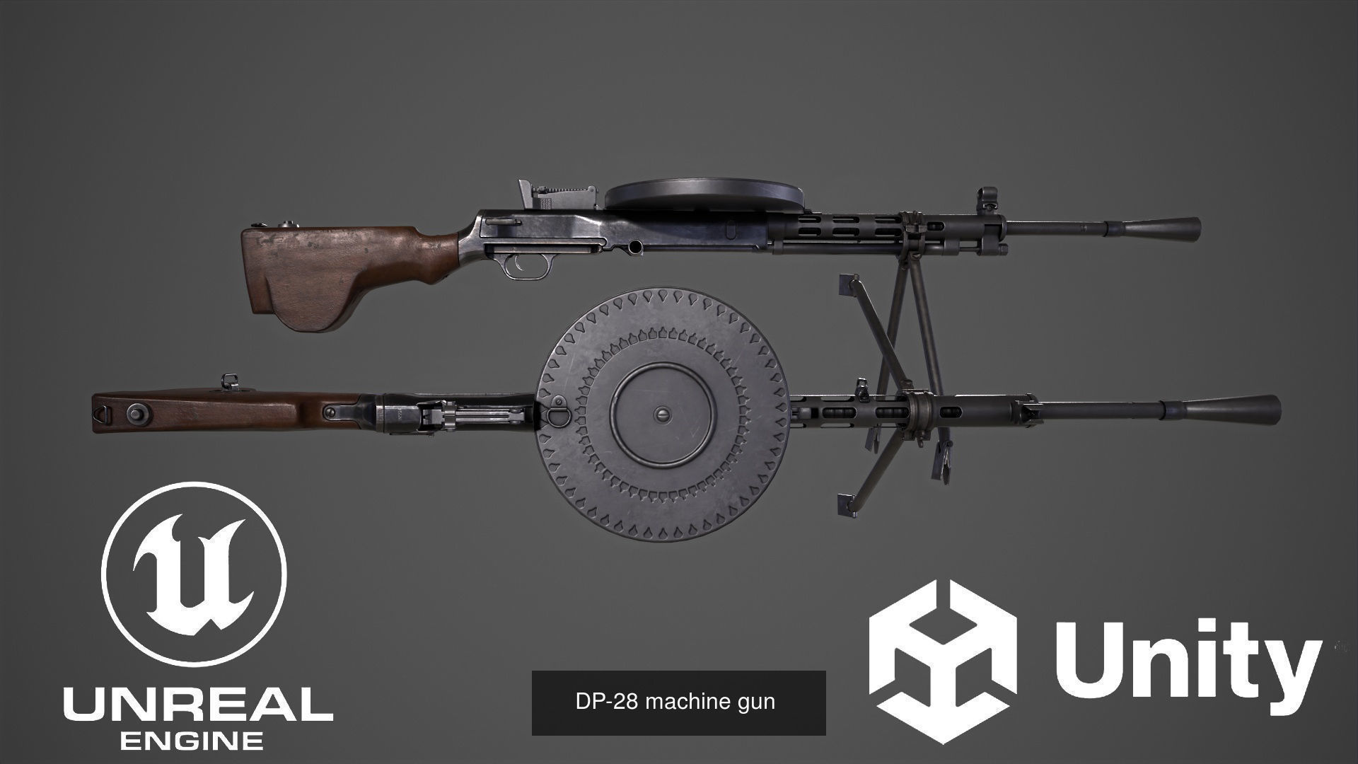 AAA Game ready Weapons Pack 3D Model Collection_16