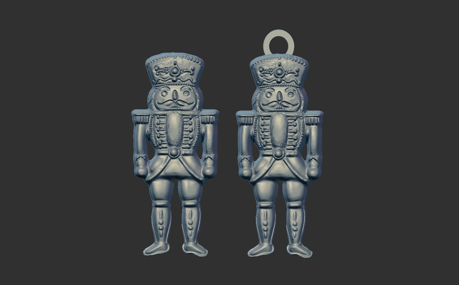 nutcracker 2 tree decor  3D print model_6