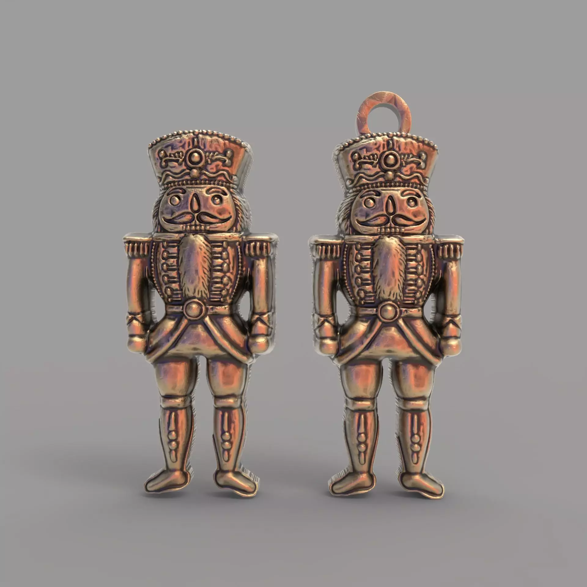 nutcracker 2 tree decor  3D print model_0