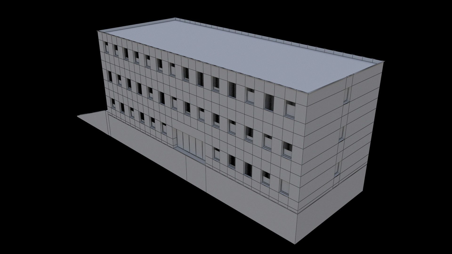 Buildingmoderngeneric21 3D model_5