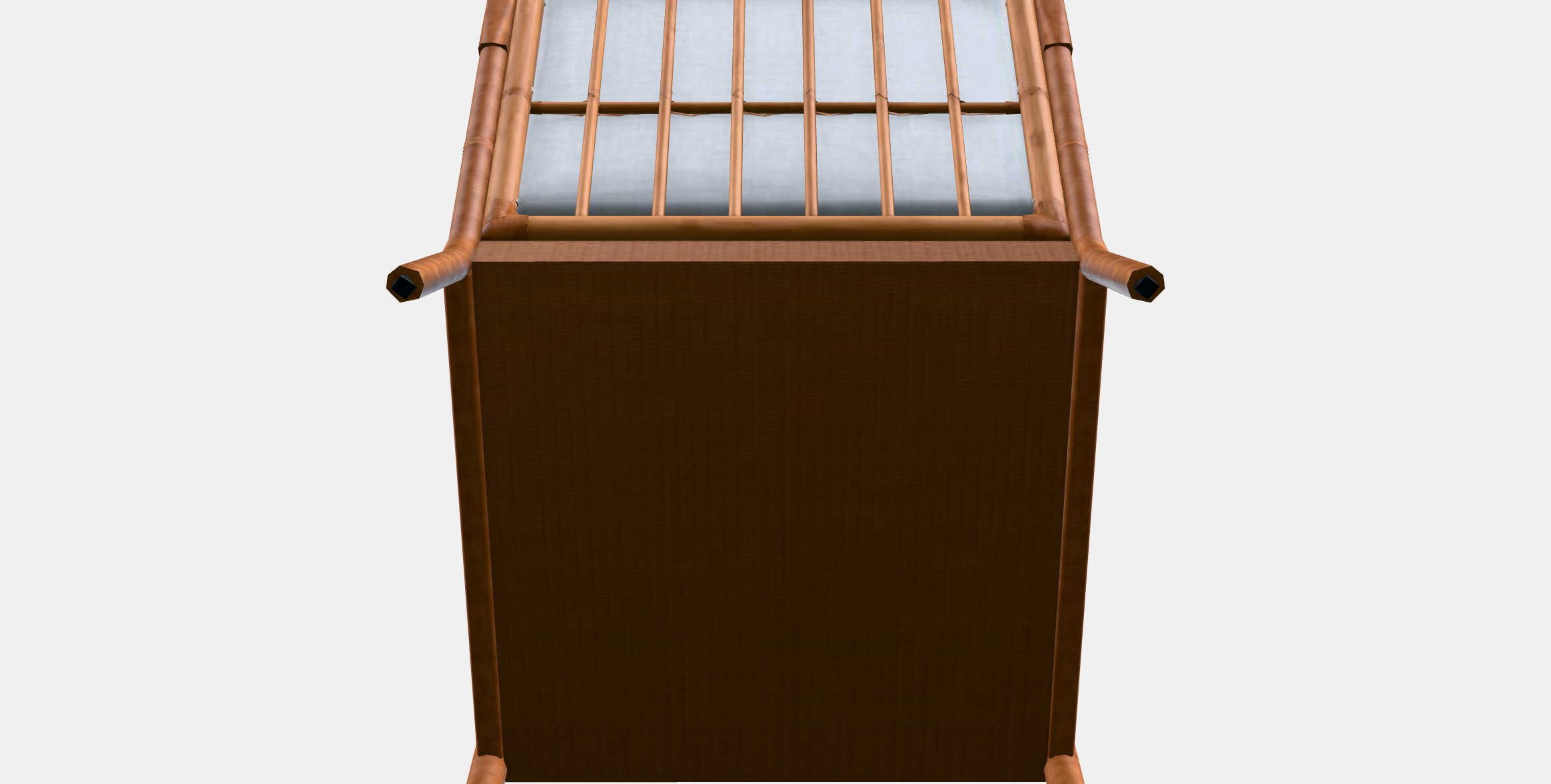 HOLMSTA - FROKNABO Armchair Low-poly 3D model_8