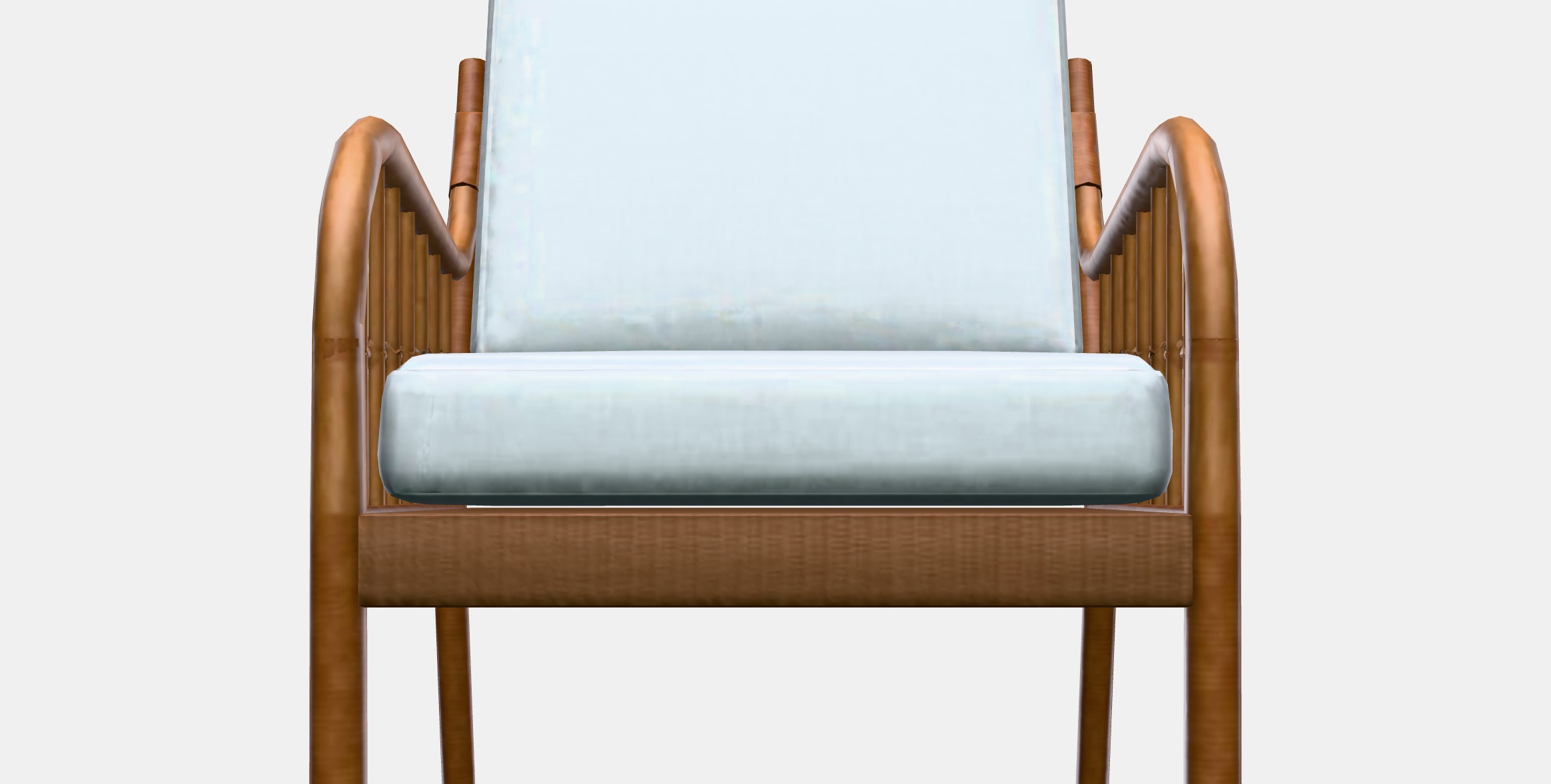 HOLMSTA - FROKNABO Armchair Low-poly 3D model_11