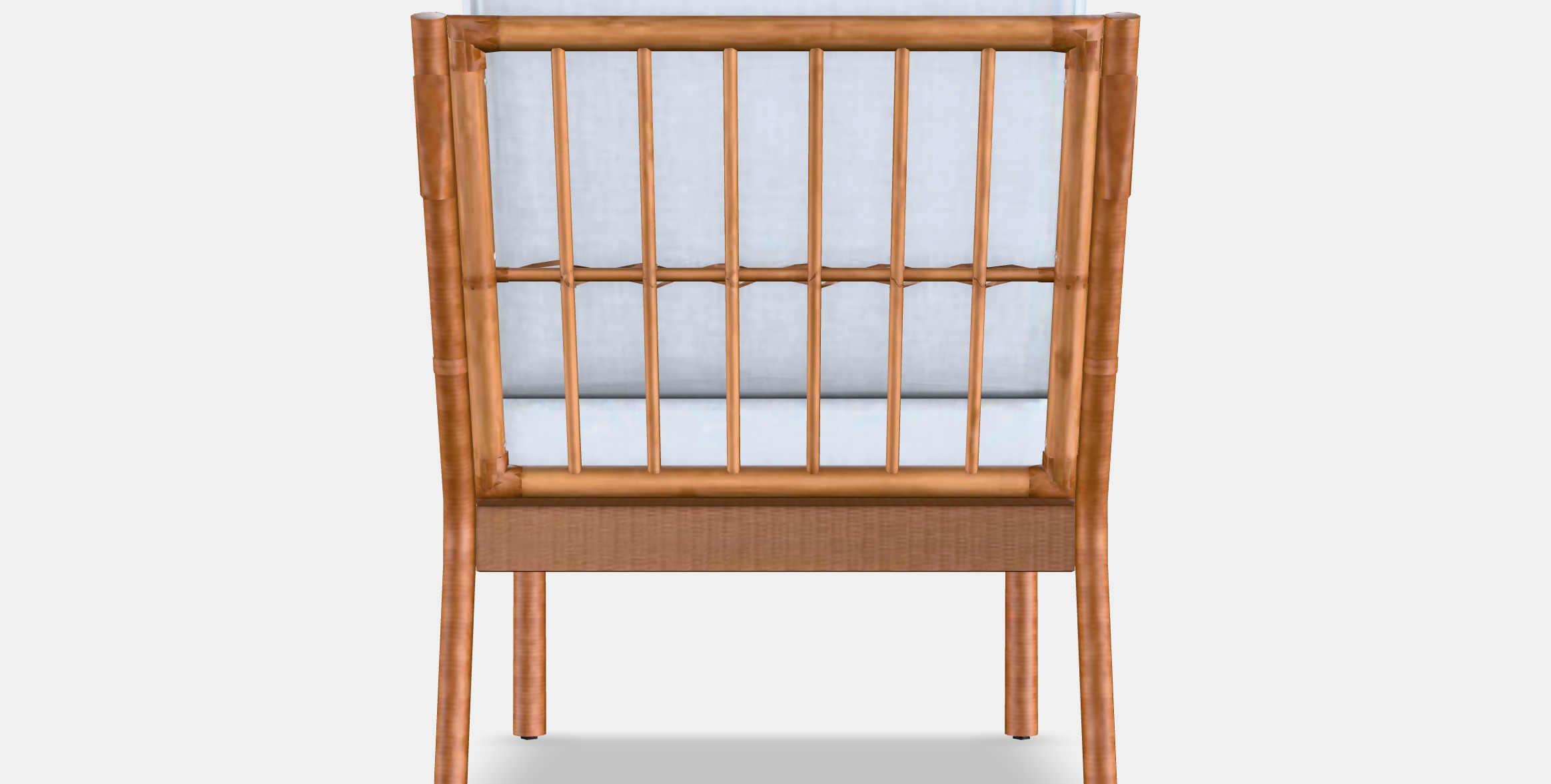 HOLMSTA - FROKNABO Armchair Low-poly 3D model_15