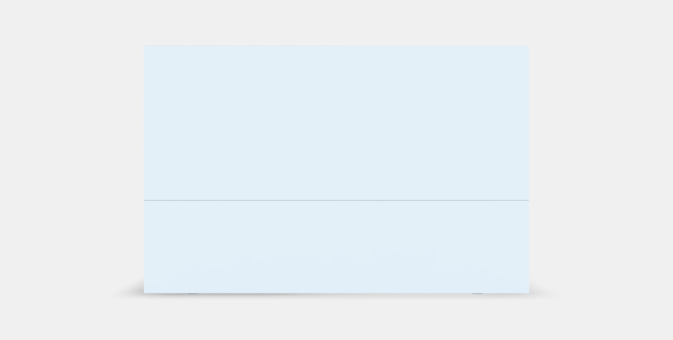 MALM Bed frame high w 2 storage boxes 34 Low-poly 3D model_15