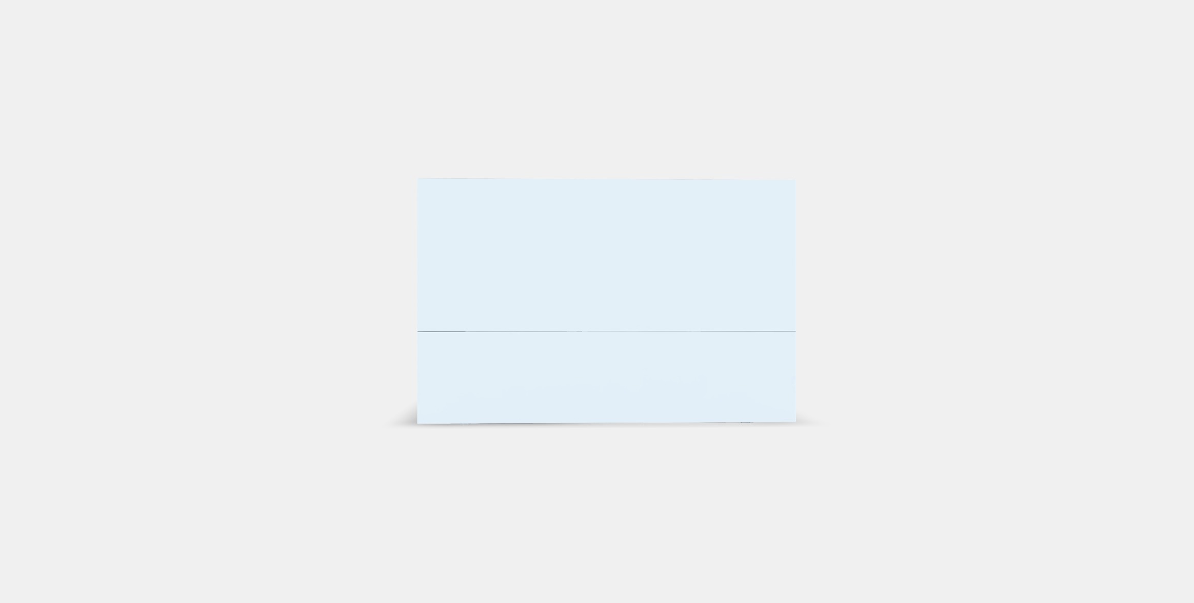 MALM Bed frame high w 2 storage boxes 34 Low-poly 3D model_14