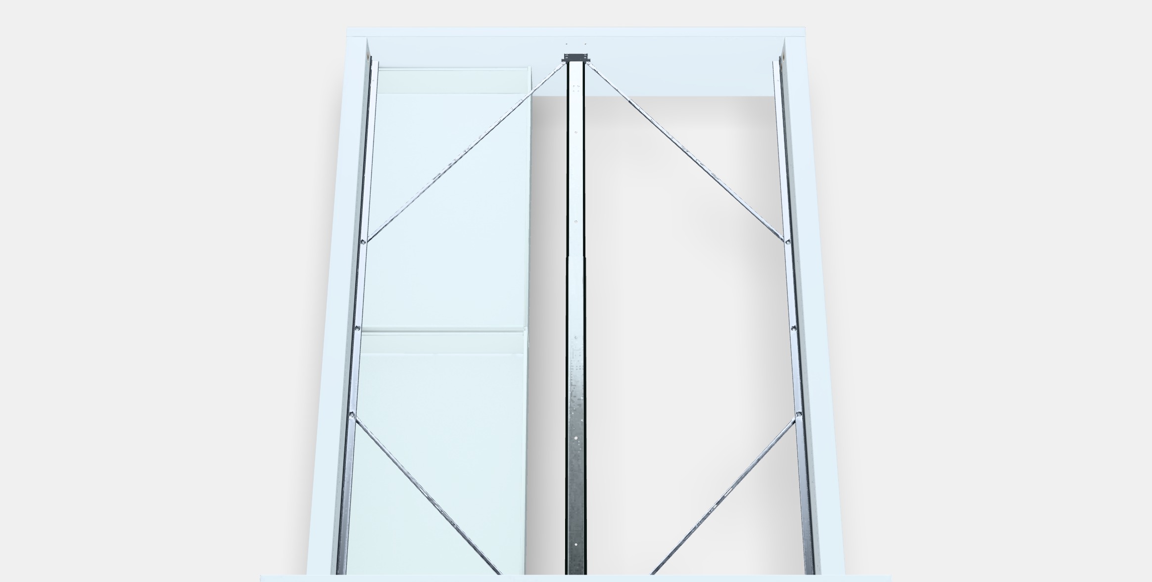 MALM Bed frame high w 2 storage boxes 34 Low-poly 3D model_4