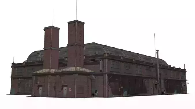 old industrial building
