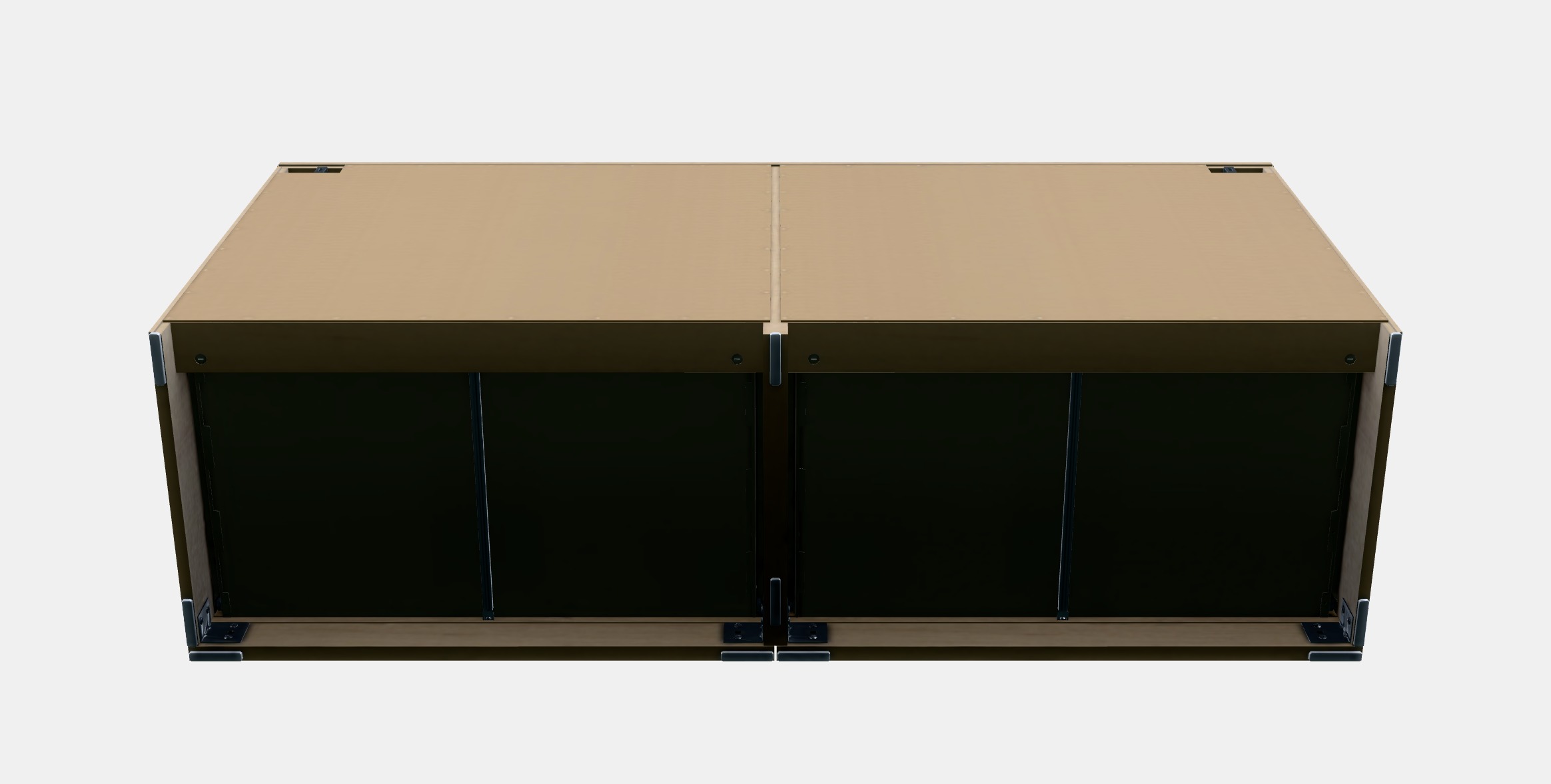 MALM Chest of 6 drawers 7 Low-poly 3D model_8